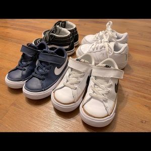 Sneaker 4 Pair Lot Toddler Boy Size 7 Nike Vans